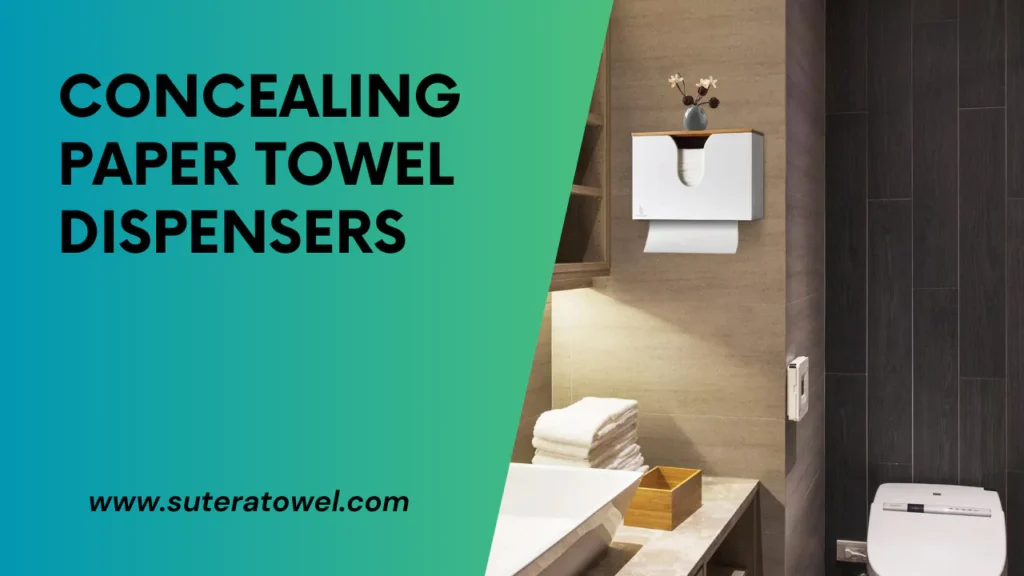 Concealing Paper Towel Dispensers