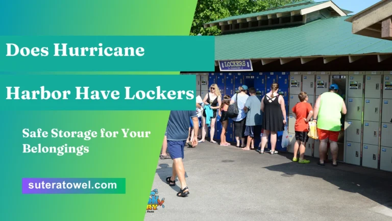 Does Hurricane Harbor Have Lockers