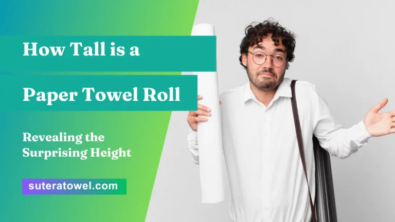 How Tall is a Paper Towel Roll