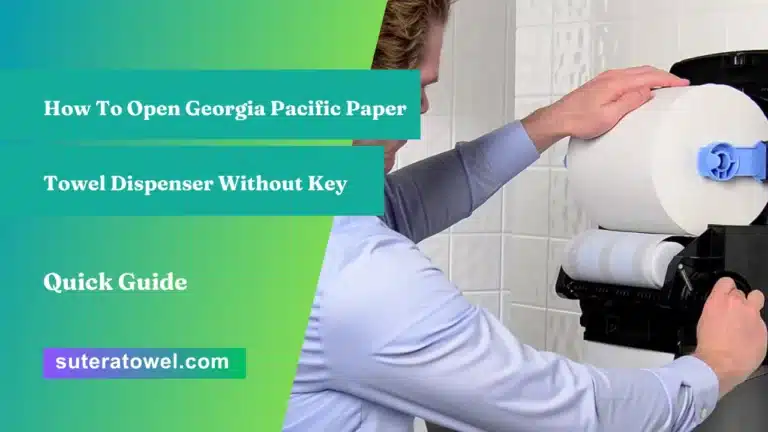 How To Open Georgia Pacific Paper Towel Dispenser Without Key