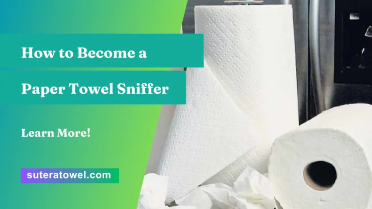How to Become a Paper Towel Sniffer