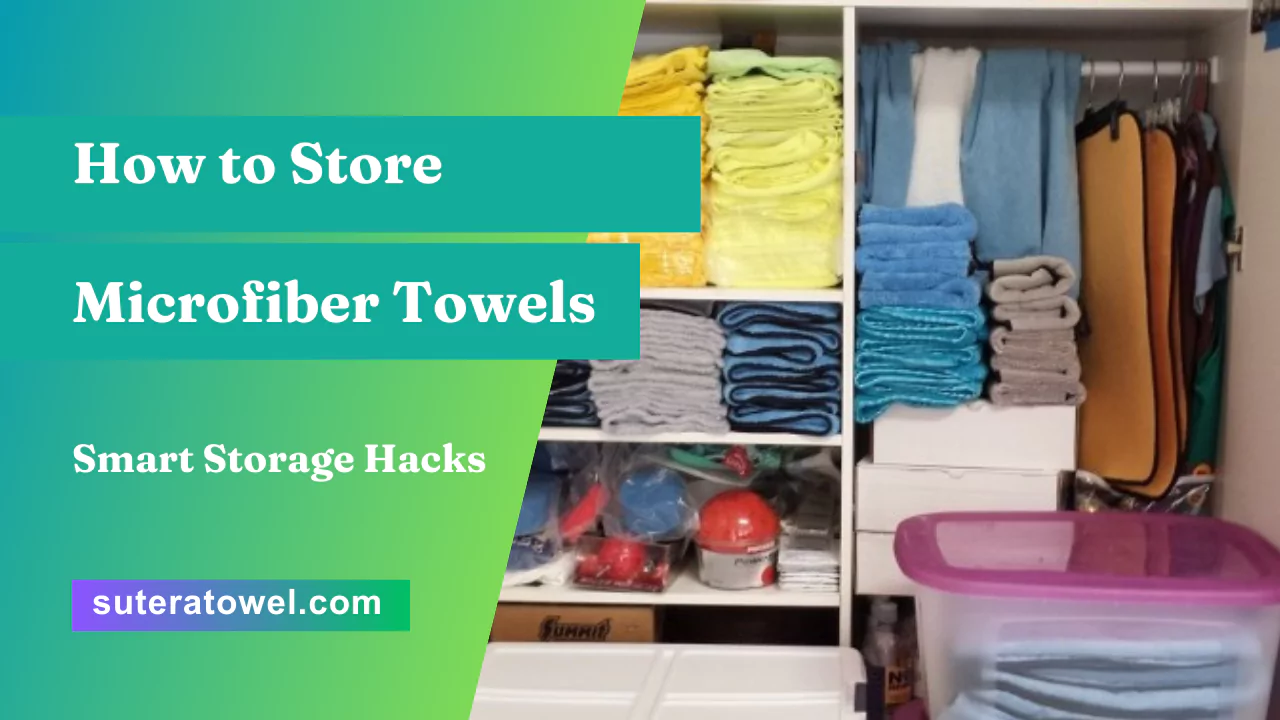 How to Store Microfiber Towels