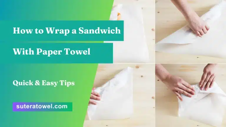 How to Wrap a Sandwich With Paper Towel