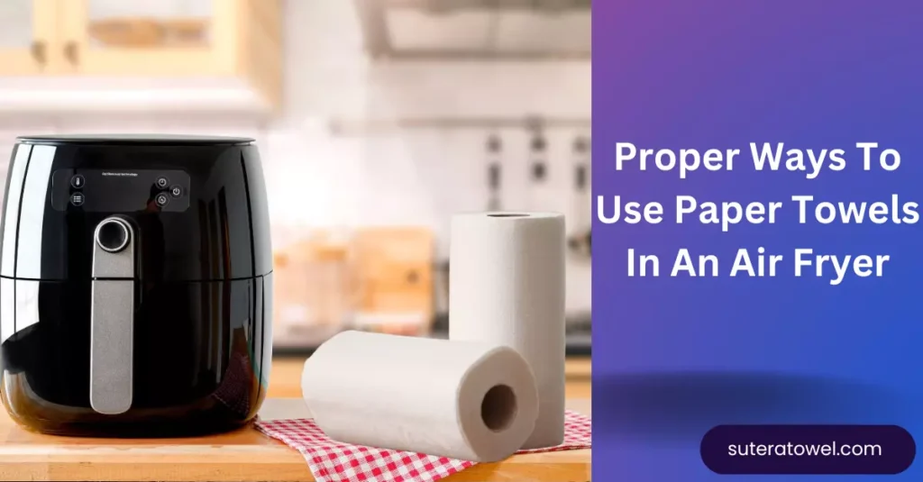 Proper Ways To Use Paper Towels In An Air Fryer