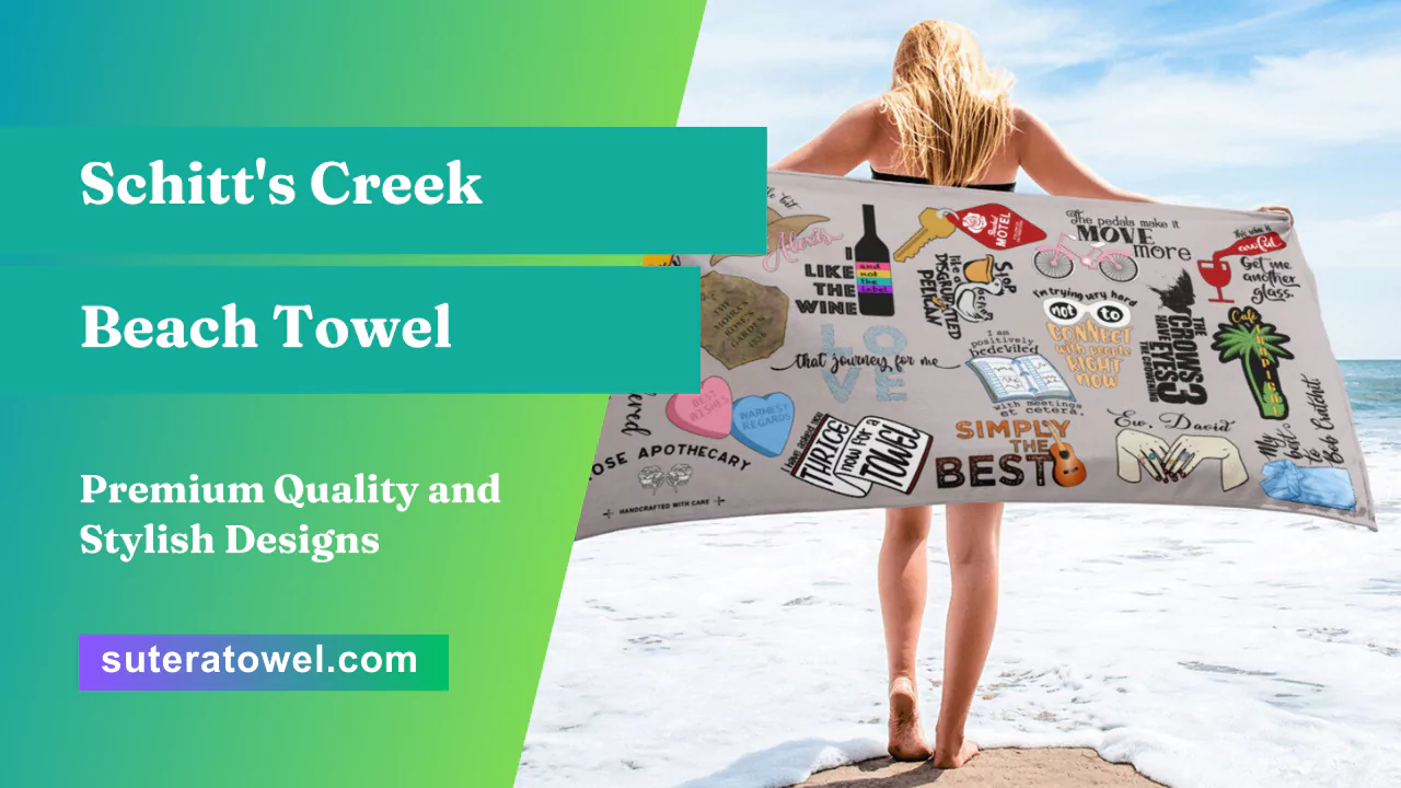 Schitt's Creek Beach Towel