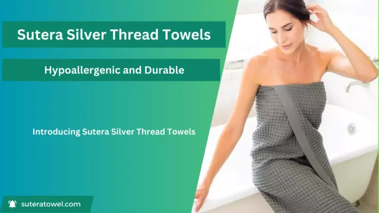 Sutera Silver Thread Towel