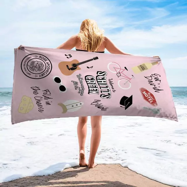 The Comfort And Quality Of Schitt's Creek Beach Towel