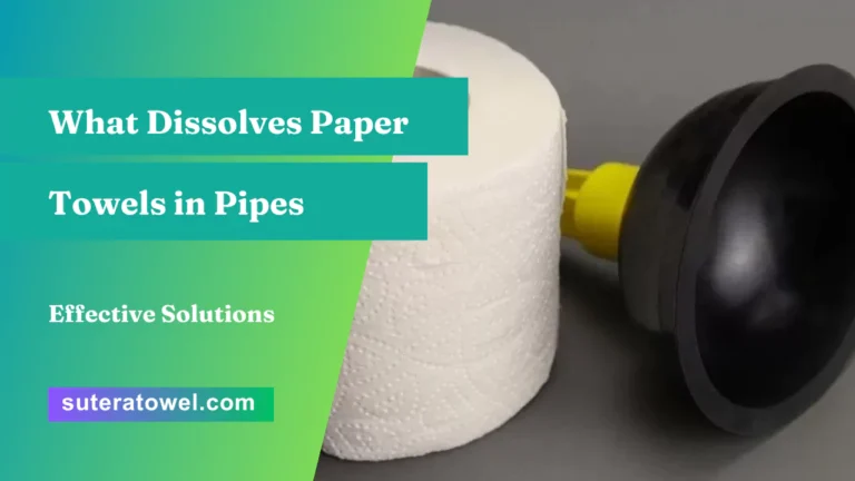 What Dissolves Paper Towels in Pipes