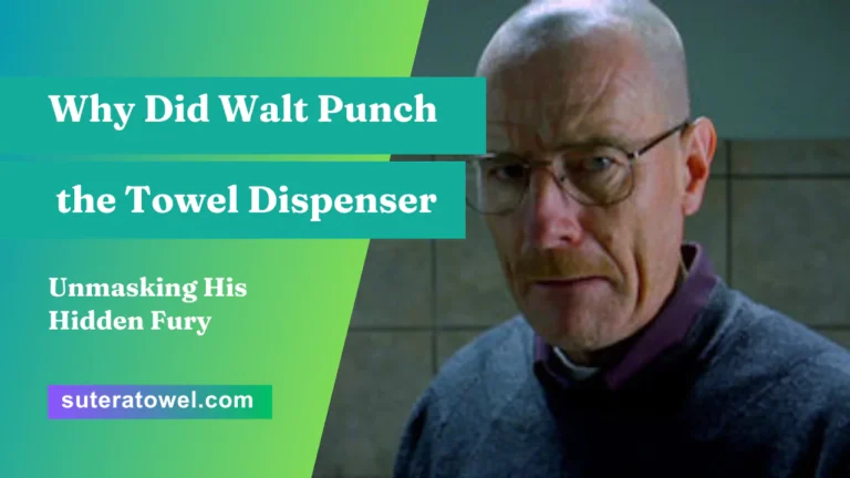 Why Did Walt Punch the Towel Dispenser
