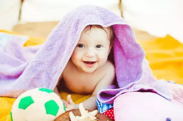 The Benefits Of Hooded Bath Towels For Babies