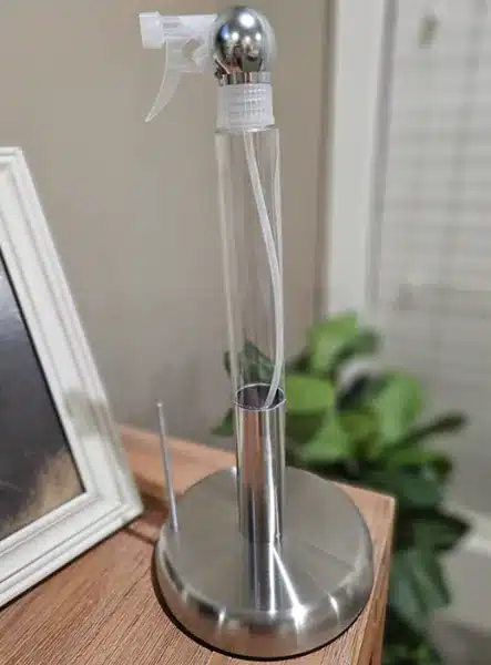 Creative Uses For A Paper Towel Holder With Spray Bottle