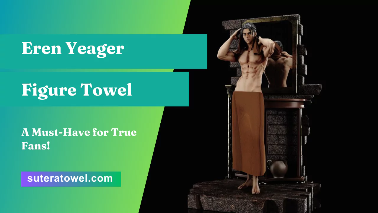 Eren Yeager Figure Towel