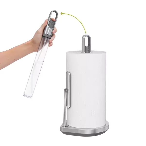 How A Paper Towel Holder With Spray Bottle Works