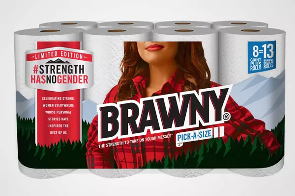 How The Brawny Paper Towel Guy Outshines The Competition