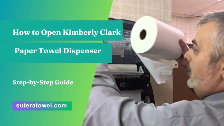 How to Open Kimberly Clark Paper Towel Dispenser
