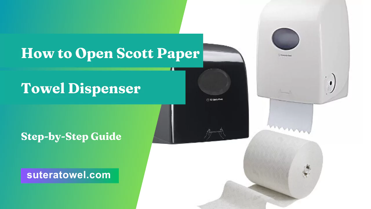 How to Open Scott Paper Towel Dispenser