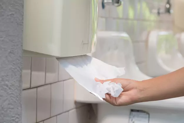 Opening A Kimberly Clark Paper Towel Dispenser