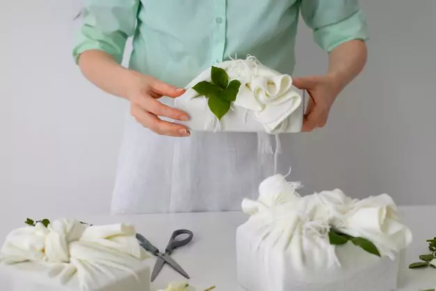 Step-By-Step Guide To Gift Wrapping Bath Towels