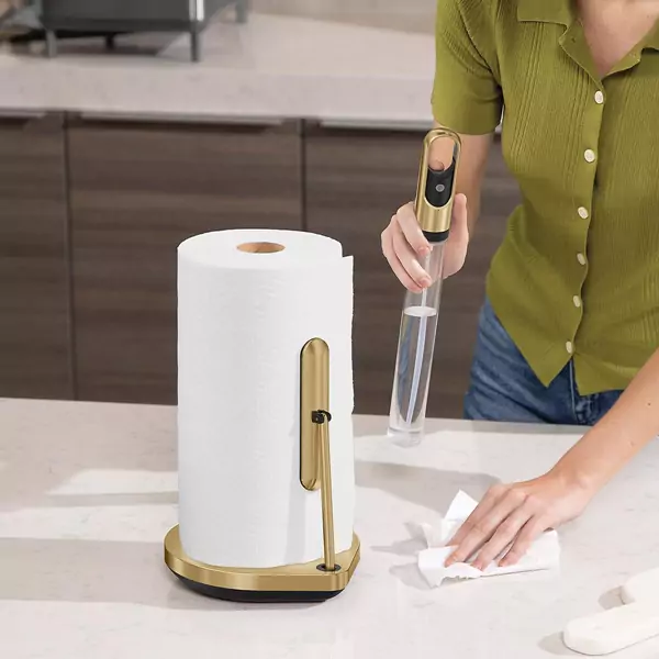 The Benefits Of A Paper Towel Holder With Spray Bottle