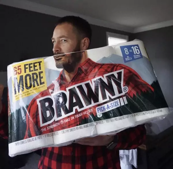 The Brawny Paper Towel Guy's Expertise